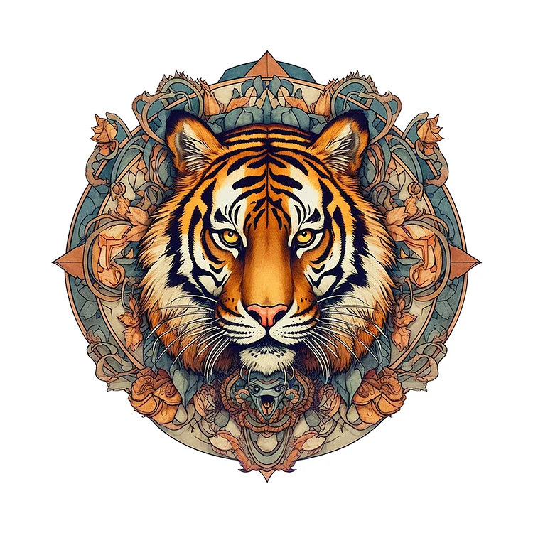 Ericpuzzle™ Tiger Wooden Jigsaw Puzzle