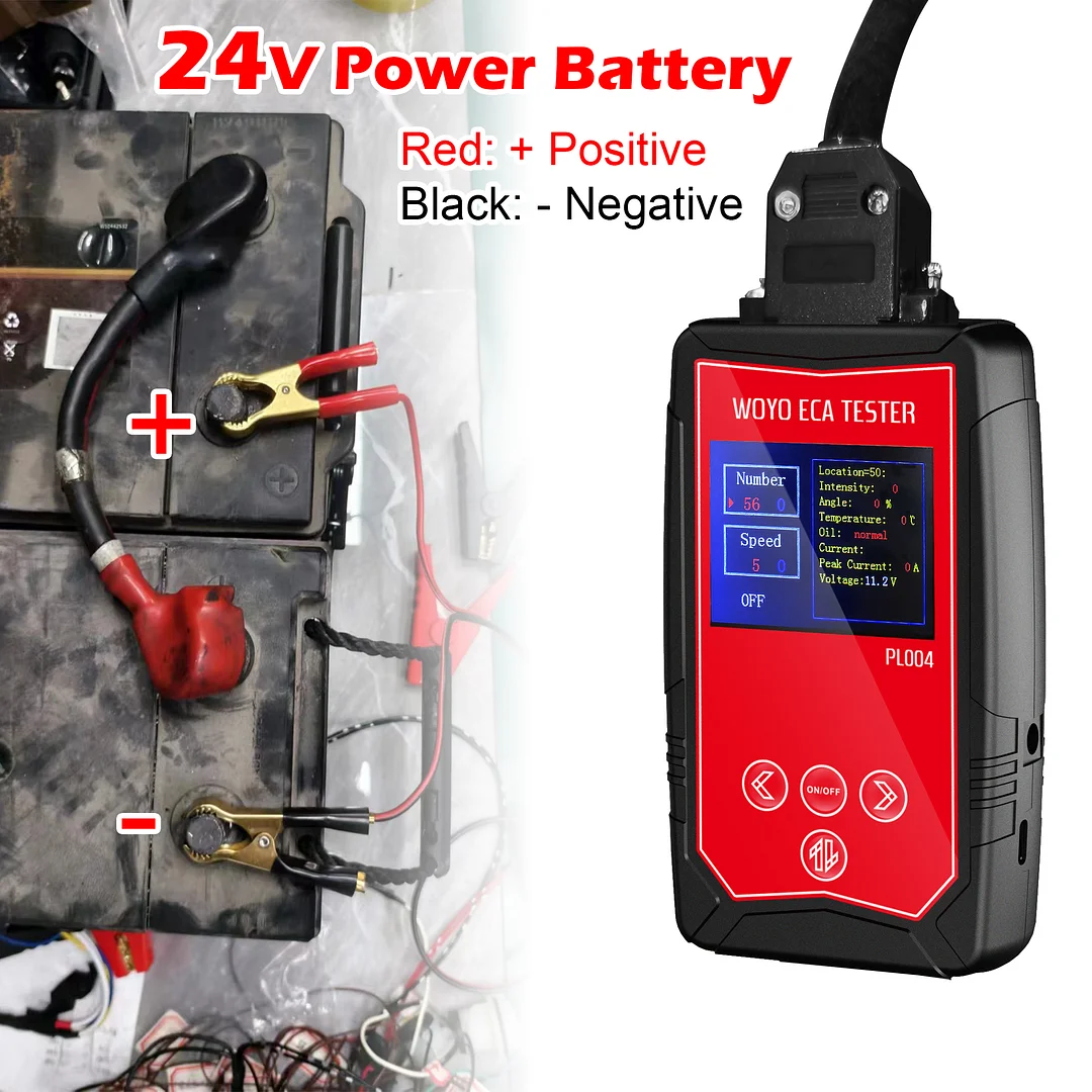 WOYO PL004 For Scania ECA Tester Electric Clutch Actuator Tester Tool Module Test Bench Repair Manual Offline Testing Tool