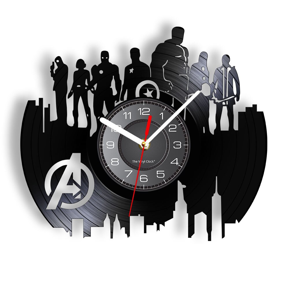 Comic Universe Superhero Inspired - Vinyl Record Wall Clock - Without LED, 501 Original
Comic Universe Superhero Inspired - Vinyl Record Wall Clock - Without LED, 501 Original