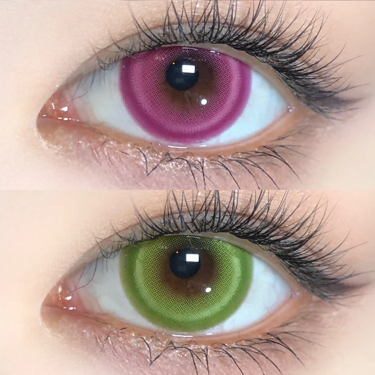 【PRESCRIPTION】Candy Pink Colored Contact Lenses