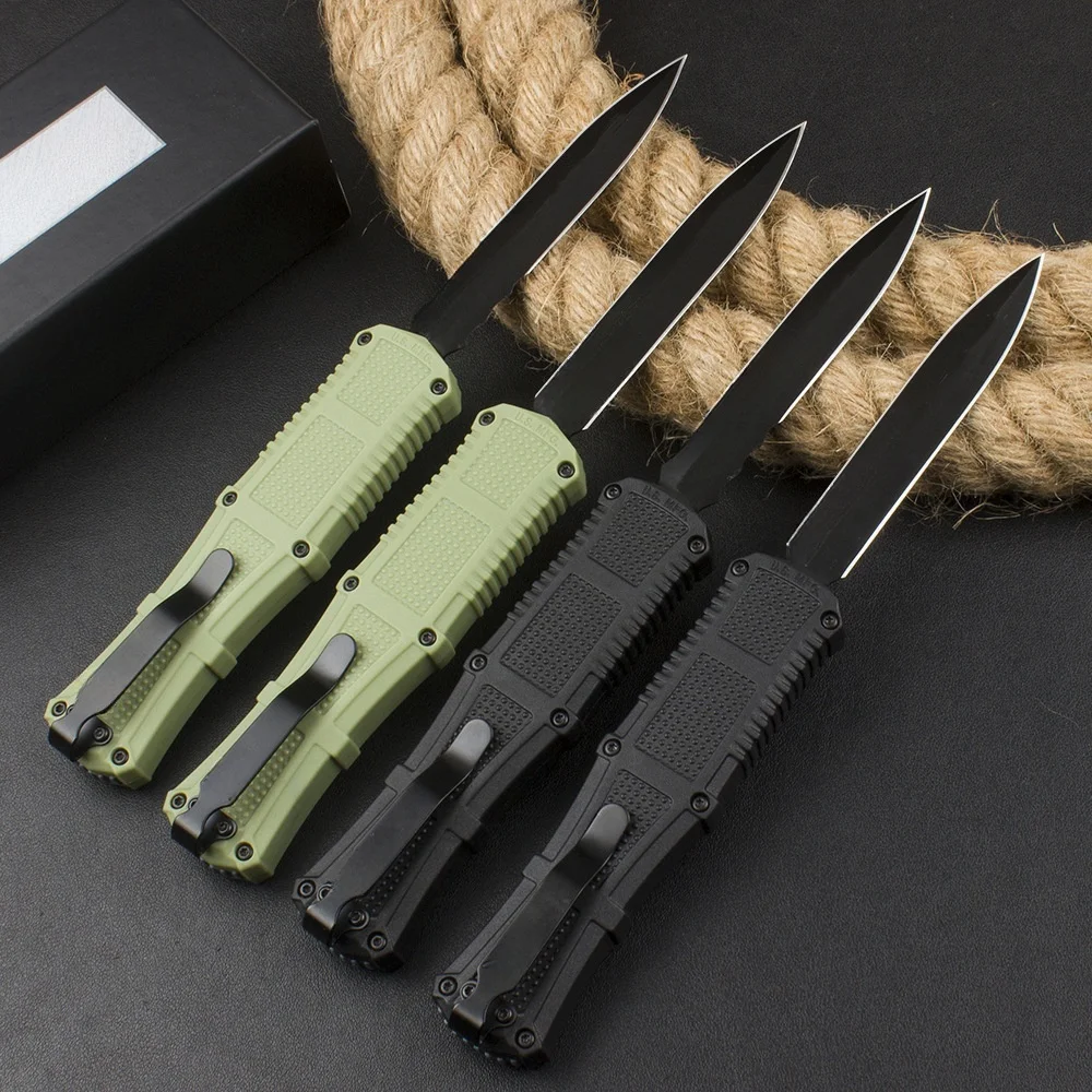 🔥BM 3370GY OTF Outdoormesser Automatikmesser Selbstverteidigungsmesser