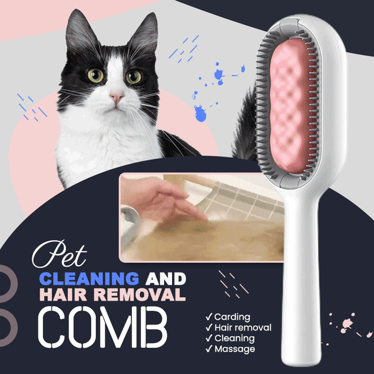 Pet Wipes Hair Comb & Hair Removal Cleaning