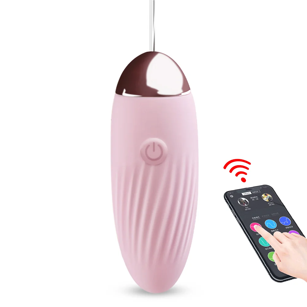 App Remote Control Love Eggs Sex Toys - Rose Toy