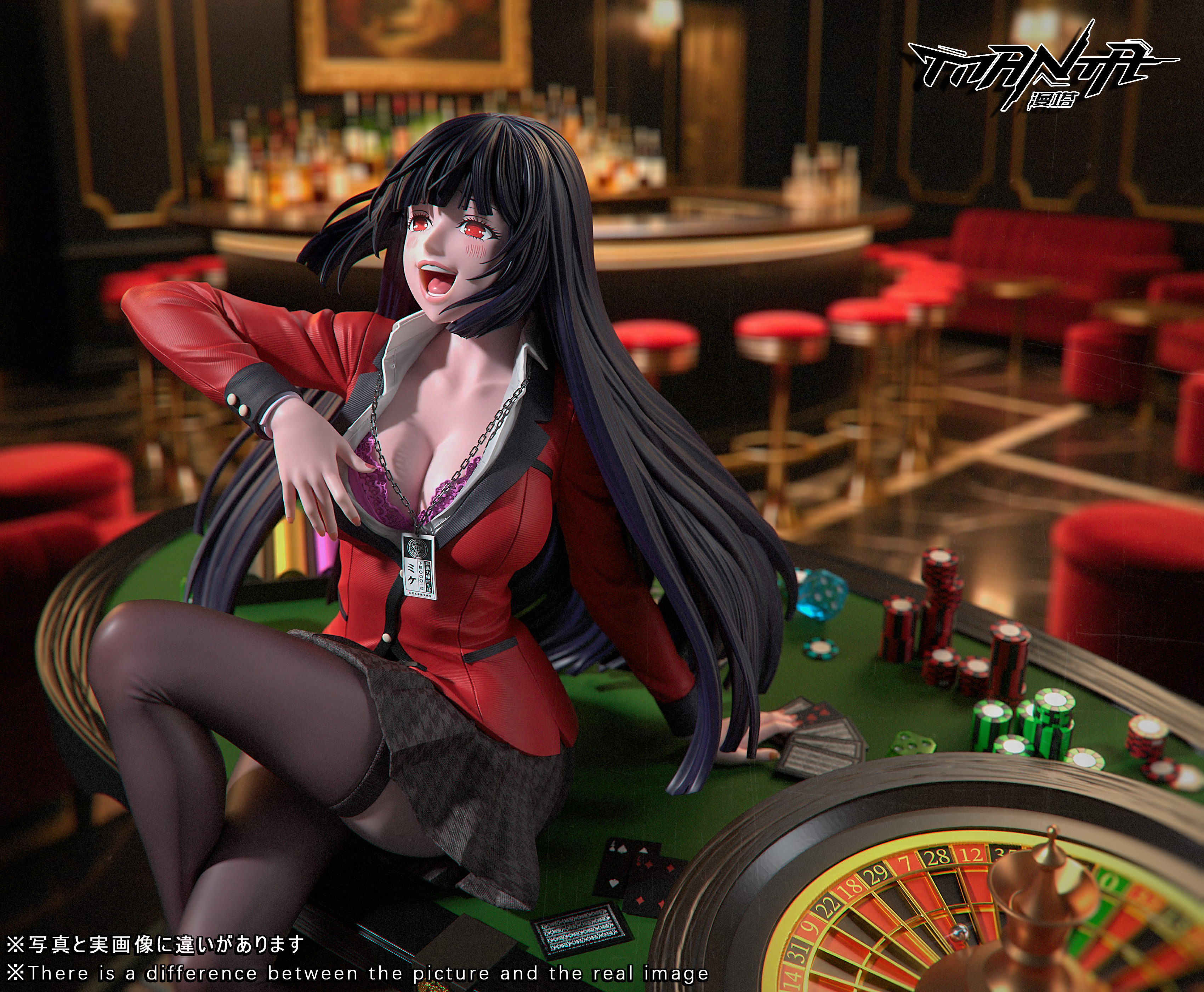 Manta Studio -「賭ケグルイ」蛇喰夢子 1/6 スタチュー（GK）