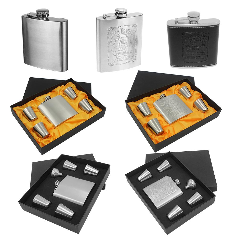 Portable 6oz Stainless Steel Hip Flask Funnel Cups Wine Alcohol Bottle Kits, 501 Original
Portable 6oz Stainless Steel Hip Flask Funnel Cups Wine Alcohol Bottle Kits, 501 Original