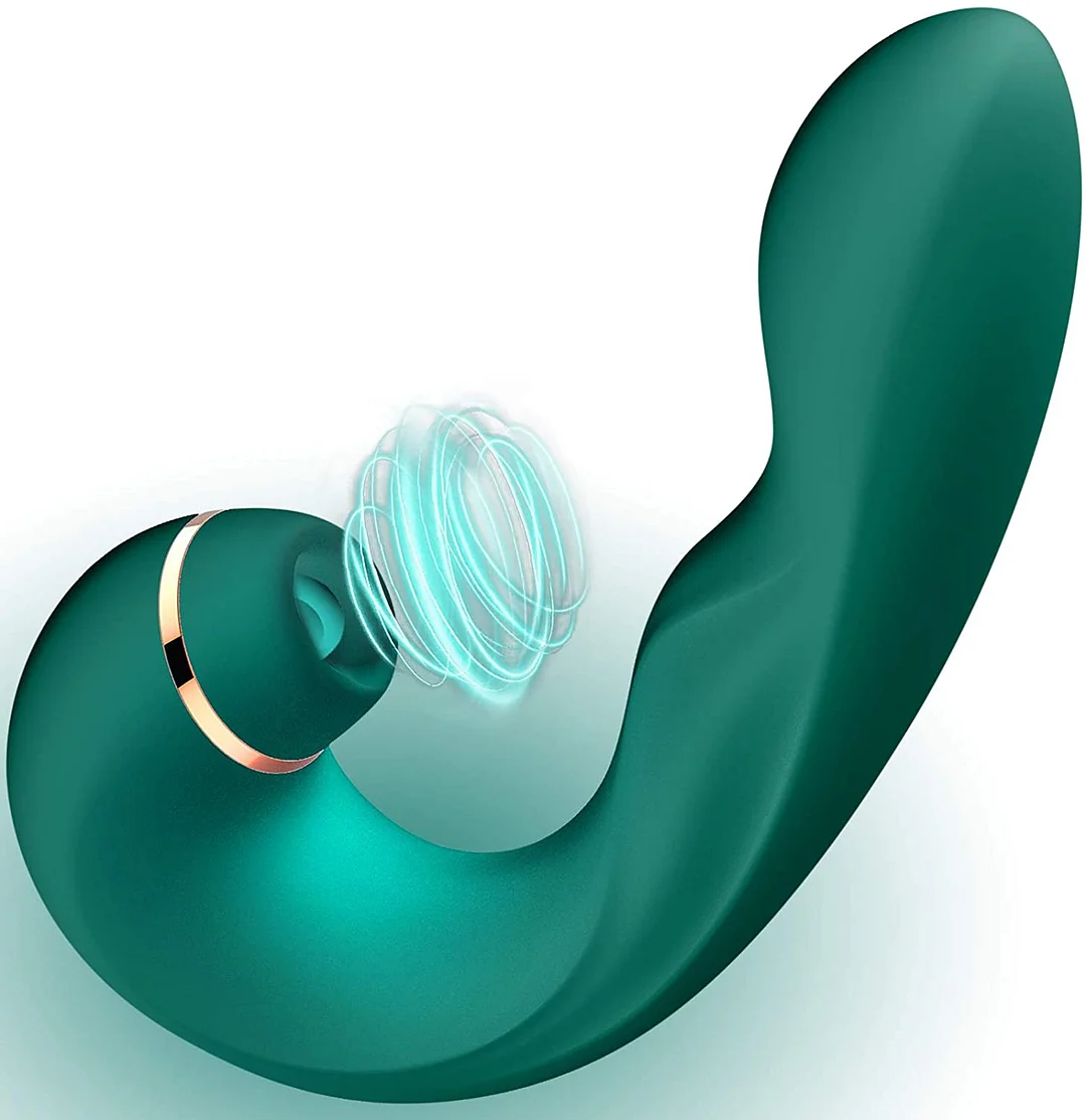 Clitoral Sucking Vibrator Rechargeable Nipples Clitoris Stimulator Clit Sucker - Rose Toy