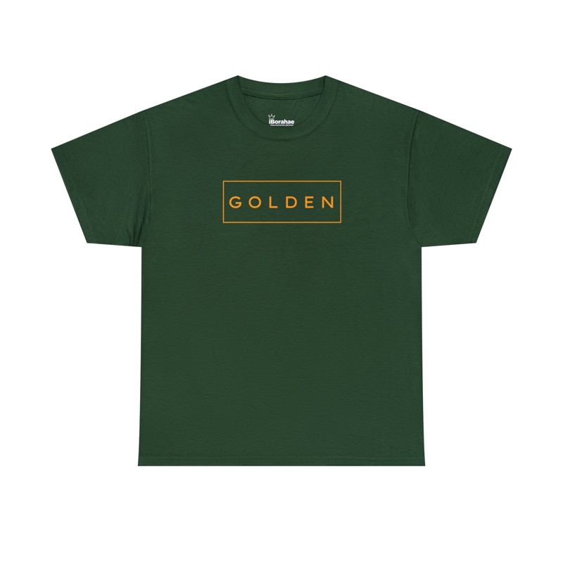 BTS Jungkook Golden Logo Album T-shirt