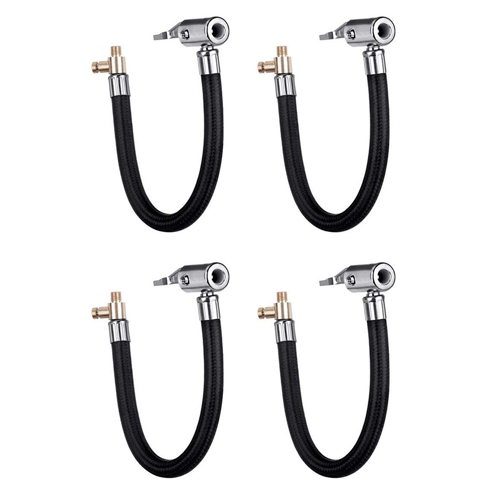 Locking Tire Chuck with Rubber Hose Car Bicycle Tire Inflator Hose Adapter, 20cm, 501 Original
Locking Tire Chuck with Rubber Hose Car Bicycle Tire Inflator Hose Adapter, 20cm, 501 Original