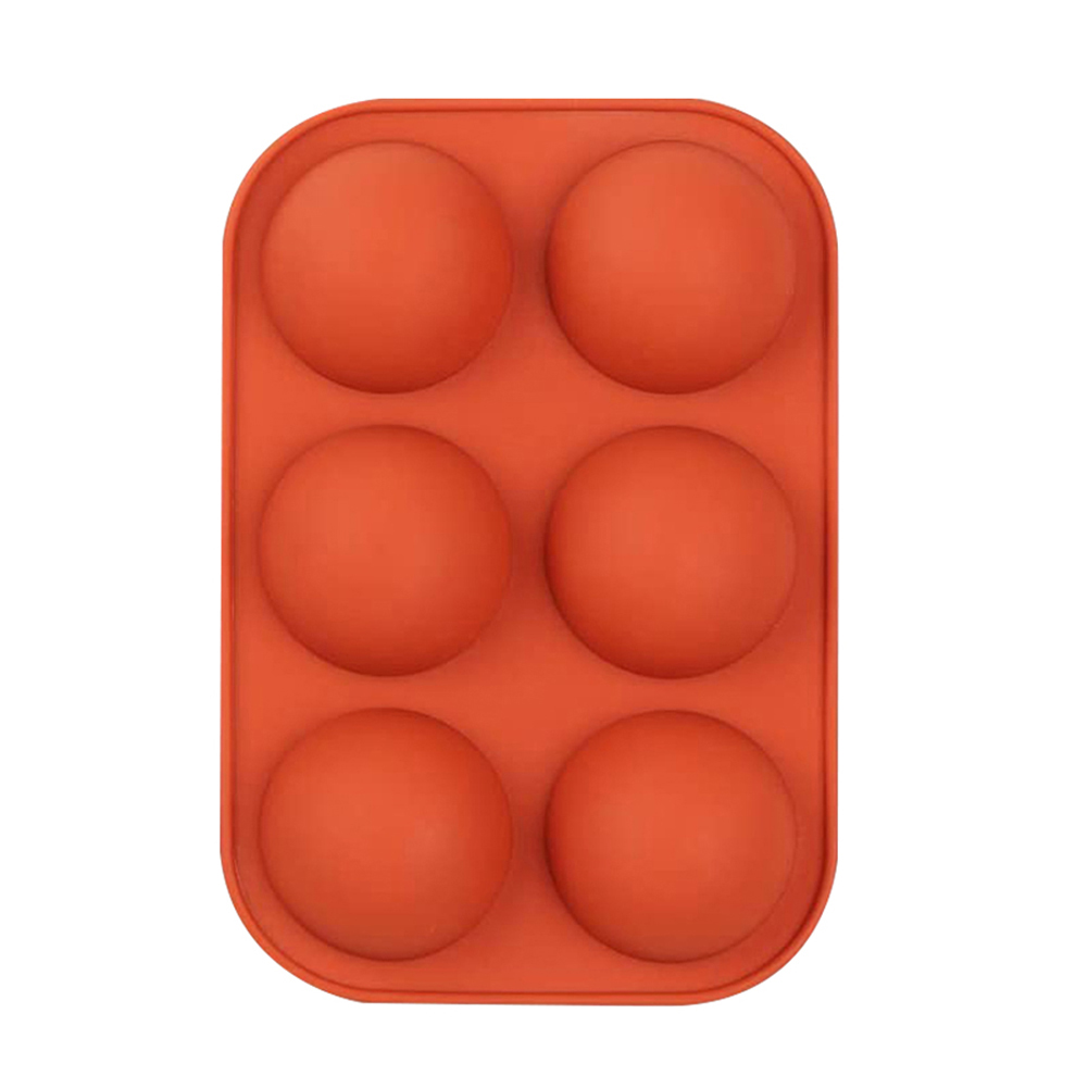 6-Grid Round Silicone Cake Maker Mold Non-stick Half Sphere Chocolate Mold, 6pcs, 501 Original
6-Grid Round Silicone Cake Maker Mold Non-stick Half Sphere Chocolate Mold, 6pcs, 501 Original