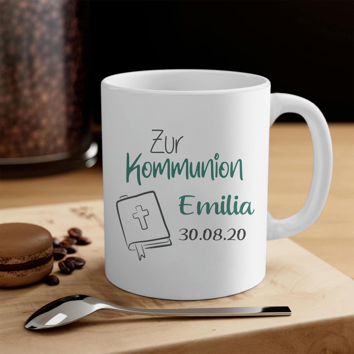 Personalisierte Tasse Mit Wunschnamen Und Buchstabe | Gastgeschenke