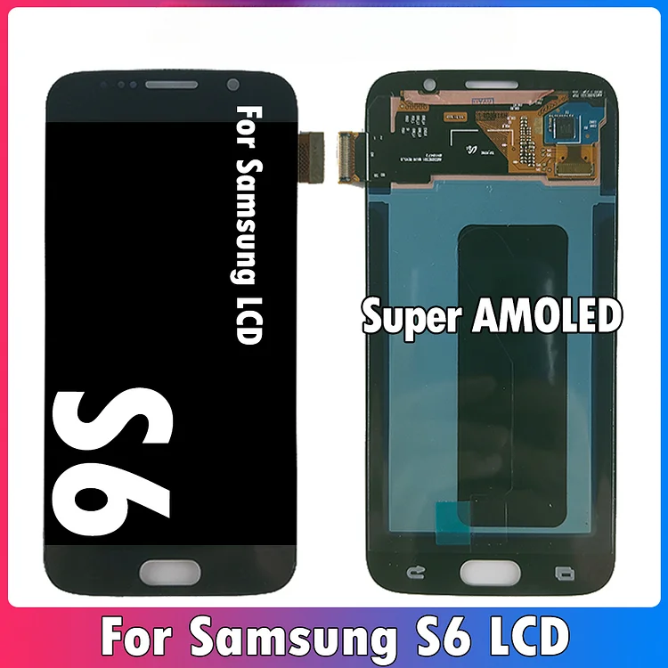 5.1'' Super AMOLED  Samsung S6 LCD G920 SM-G920F G920F G920FD Display Touch Screen Digitizer Assembly  Samsung S6 DisplaySM-LCD