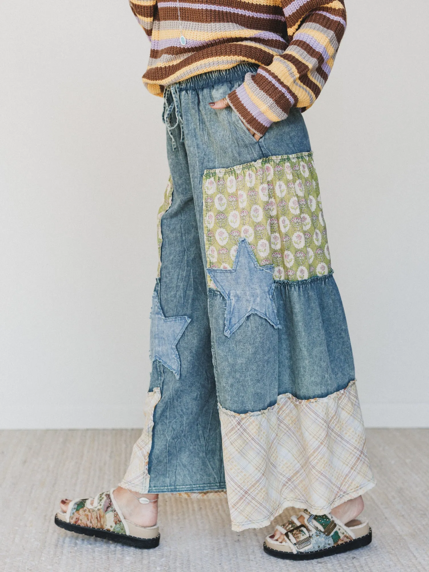 Fields Of Free Pants - Denim