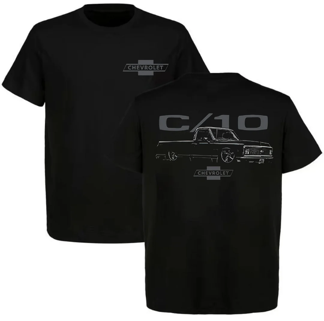Chevrolet Vintage Printed Unisex Oversized T-shirt - Devcarry