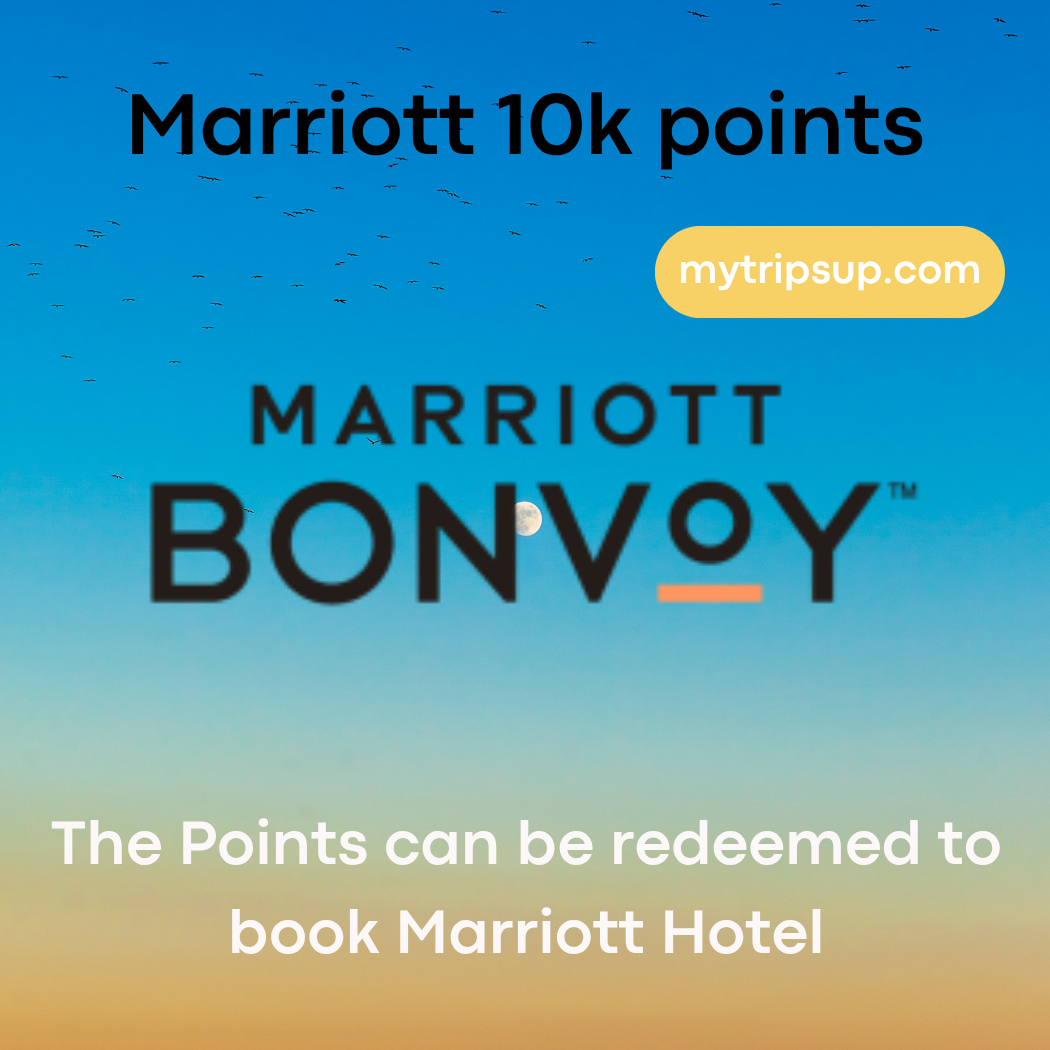 mytripsup Marriott Bonvoy Rewards Points - 10,000 points