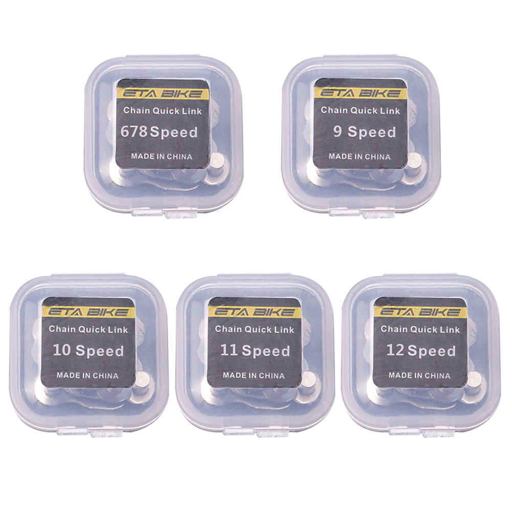 5 Pairs MTB Chain Link Connector Set Road Bicycle Chain Joint Magic Buckle, 12s, 501 Original
5 Pairs MTB Chain Link Connector Set Road Bicycle Chain Joint Magic Buckle, 12s, 501 Original