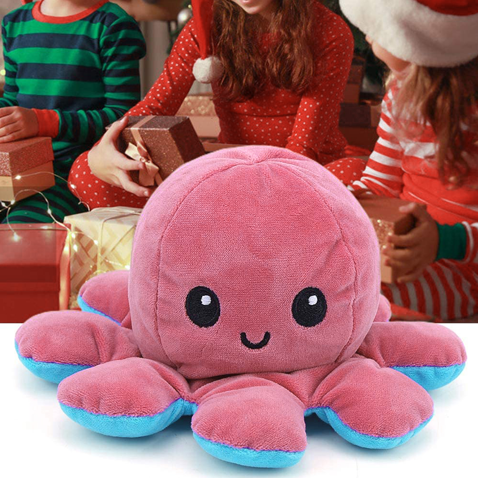 Octopus Plush Doll, Double Sided Flip, Reversible Soft Stuffed Animal Toys, 501 Original
Octopus Plush Doll, Double Sided Flip, Reversible Soft Stuffed Animal Toys, 501 Original