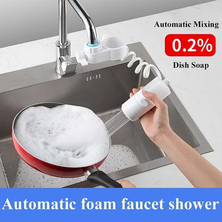 Kitchen Faucet Diverter Valve Dishwashing Tool