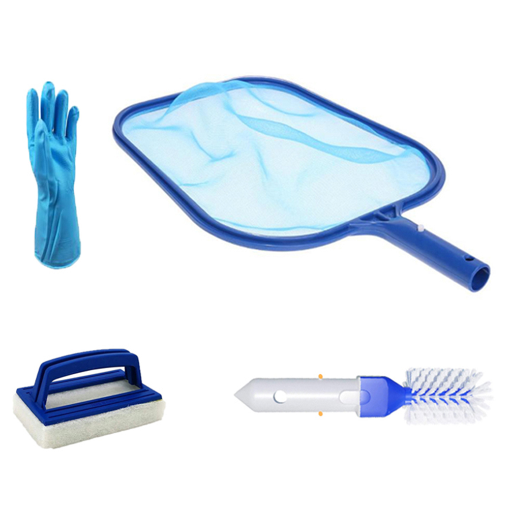 4pcs Pool Cleaning Kit Swimming Pool Water Vacuum Cleaner with Net Brush, 501 Original
4pcs Pool Cleaning Kit Swimming Pool Water Vacuum Cleaner with Net Brush, 501 Original