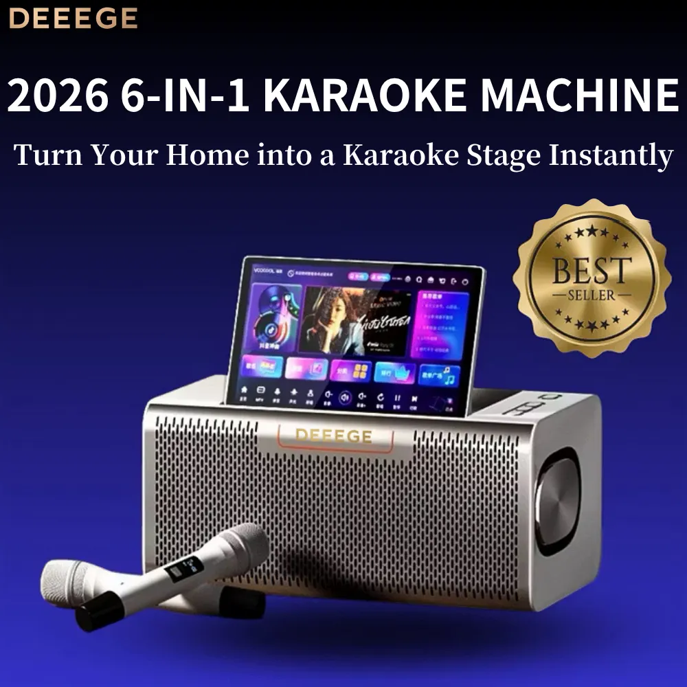 Karaoke Latino 1(中古品) Deeege-迪格 6-in-1 Chinese Karaoke Machine 点歌一体机｜家庭KTV必备