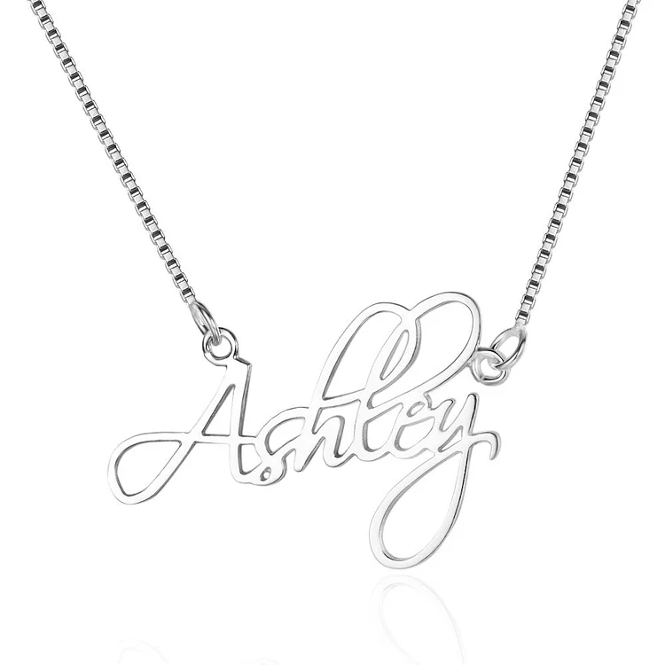 Custom Name Necklace Personalized Name Chain Silver Chain With Name Great Gift for Her