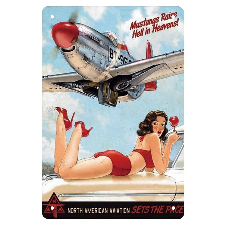 Sexy Lady - Vintage Tin Signs/Wooden Signs - 20*30cm/30*40cm