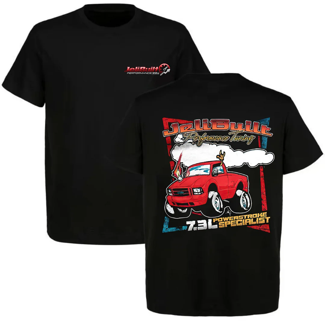 JeliBuilt Performance Printed Unisex Oversized T-shirt - Devcarry