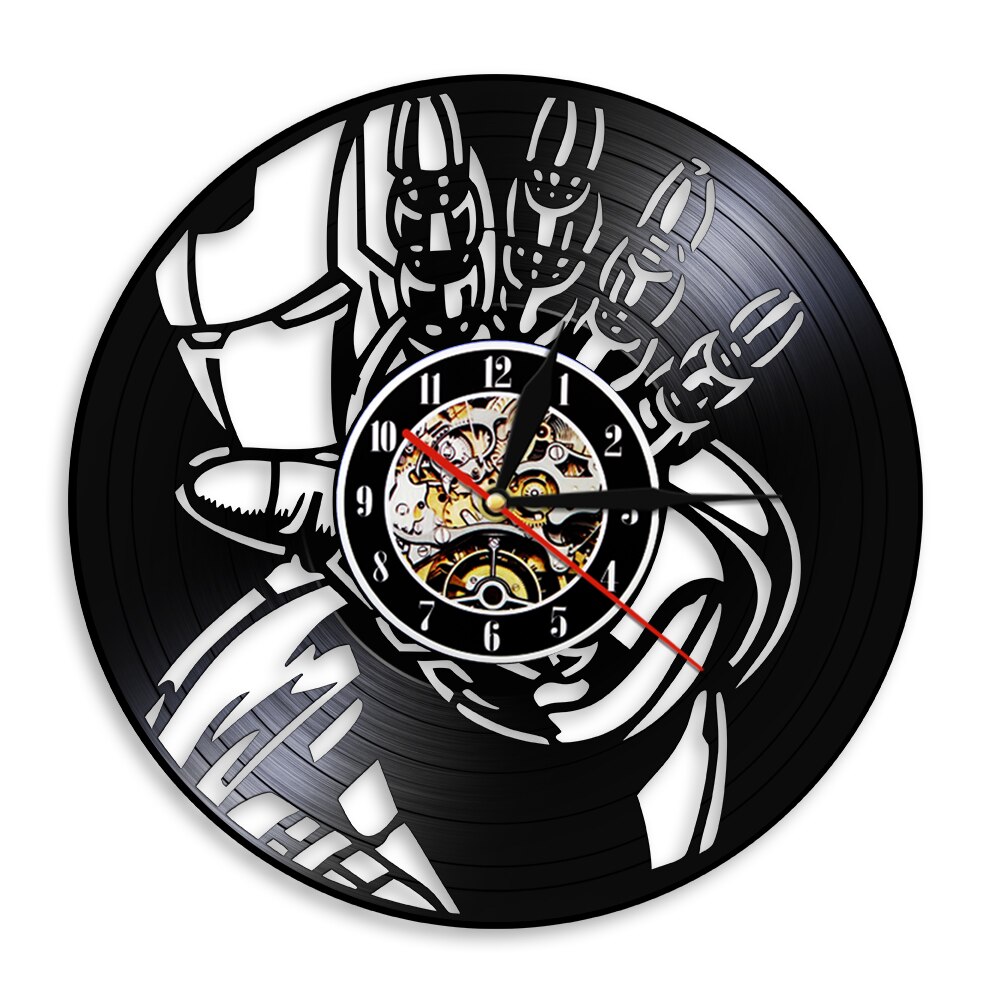 Tony Stark Cinematic Universe Superhero - Vinyl Record Wall Clock - Without LED, 501 Original
Tony Stark Cinematic Universe Superhero - Vinyl Record Wall Clock - Without LED, 501 Original