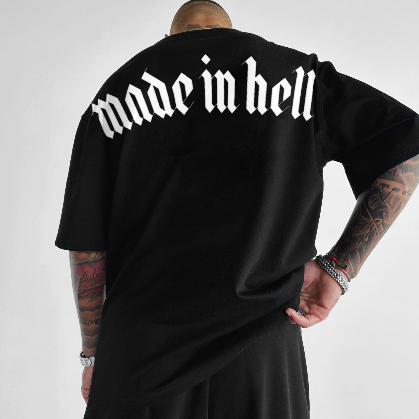Oversize Made In Hell Tee Lixishop 