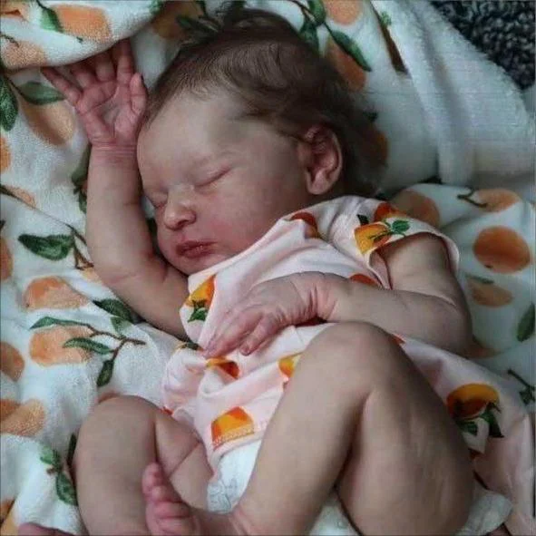  New 20" Sweet Sleeping Dreams Reborn Truly Baby Doll Girl Yaniya, Lifelike Silicone Vinyl Baby - Reborndollsshop®-Reborndollsshop®