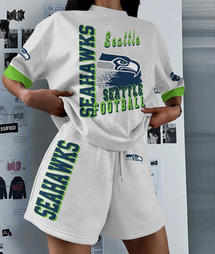 Seattle Seahawks Limited Edition Top And Shorts Two-Piece Suits