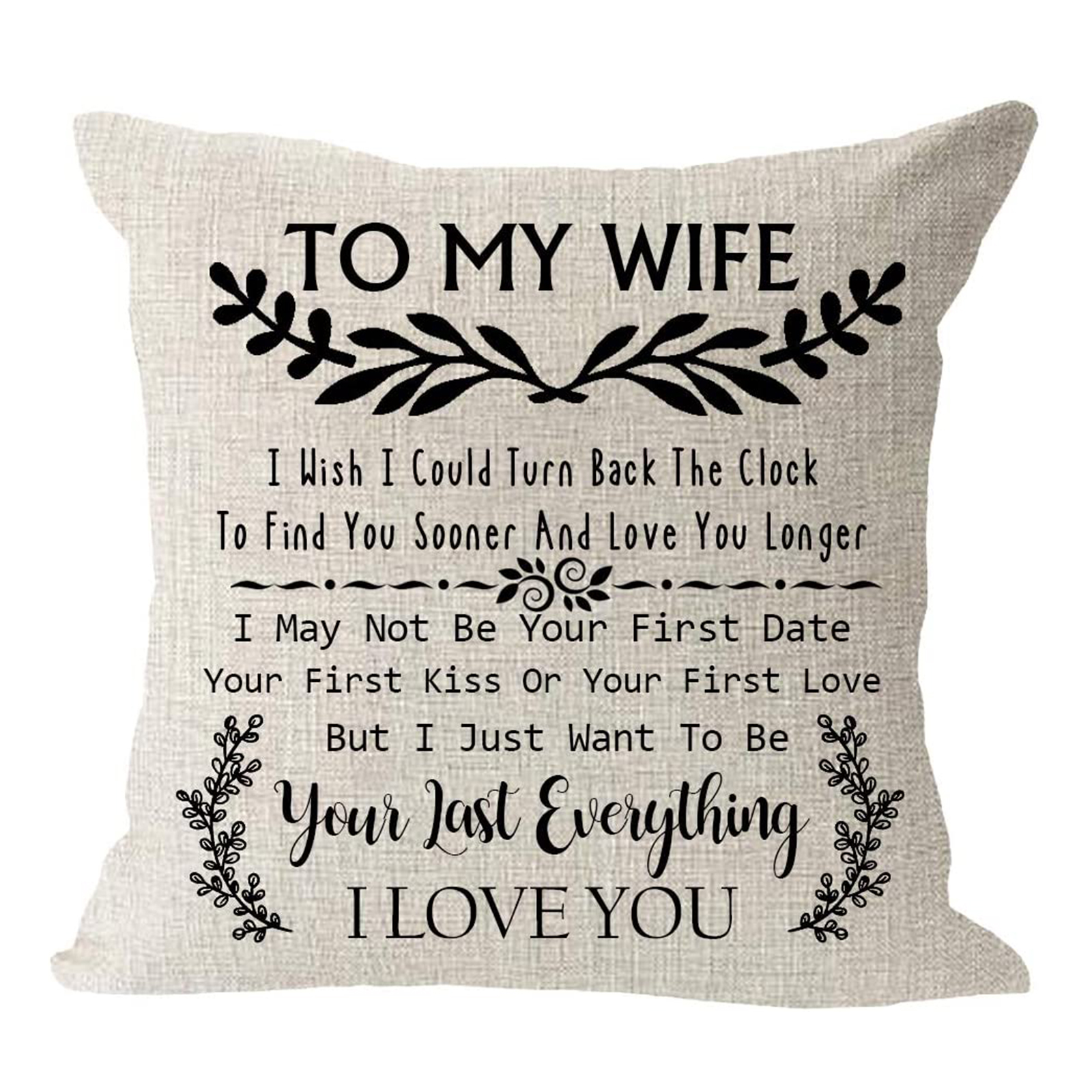 Valentines Pillow Cases 18x18 inch, Cotton Linen Letters Cushion Cover, 501 Original
Valentines Pillow Cases 18x18 inch, Cotton Linen Letters Cushion Cover, 501 Original