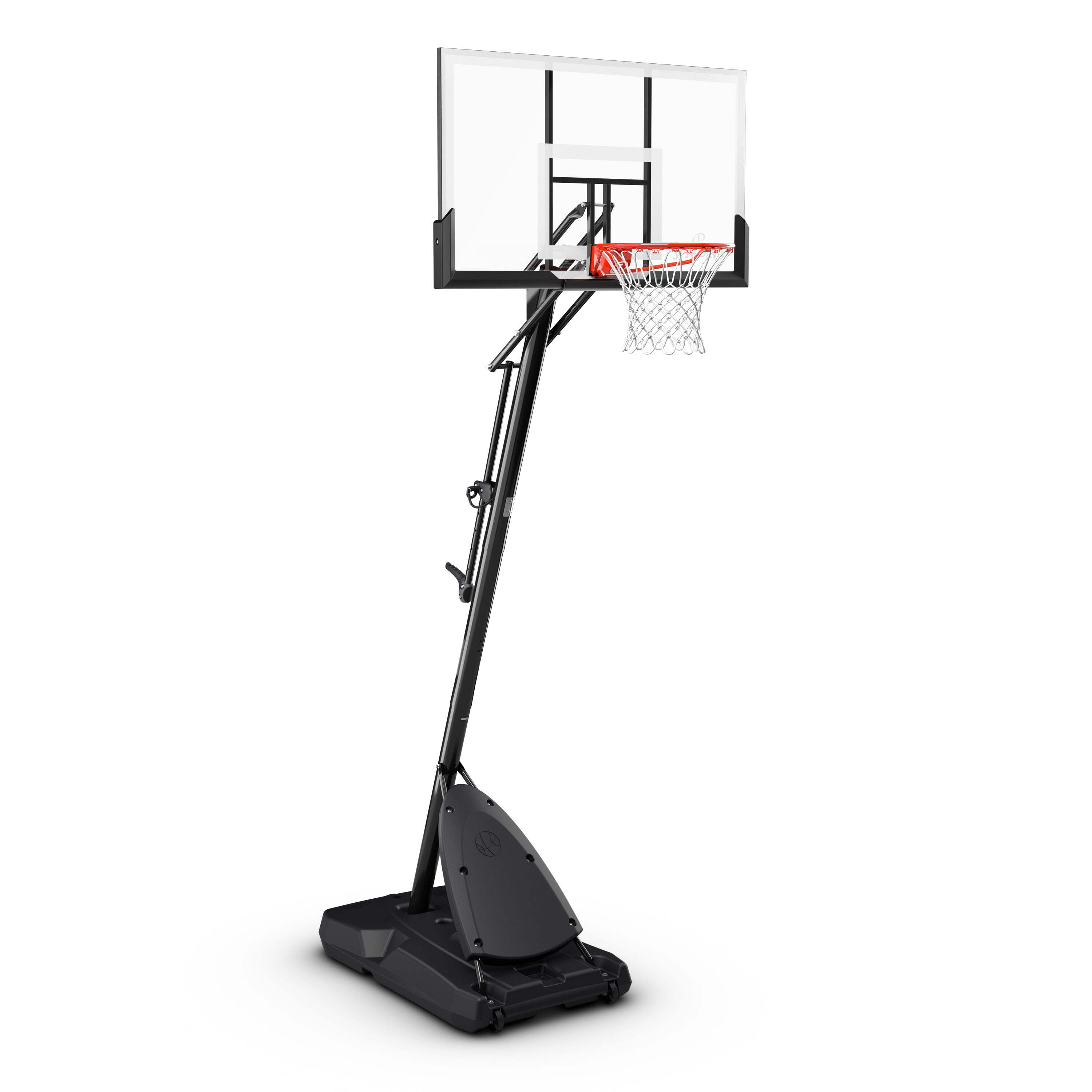 54 In Shatter proof Polycarbonate Portable Basketball Hoop System