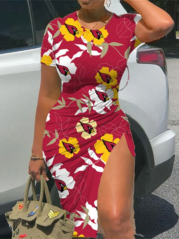 Arizona Cardinals
Women's Slit Bodycon Dress