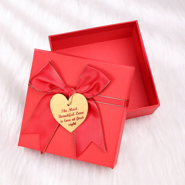 Exquisite Gift Box Red Gift Packaging Jewelry Box Valentine's Day Gift Box