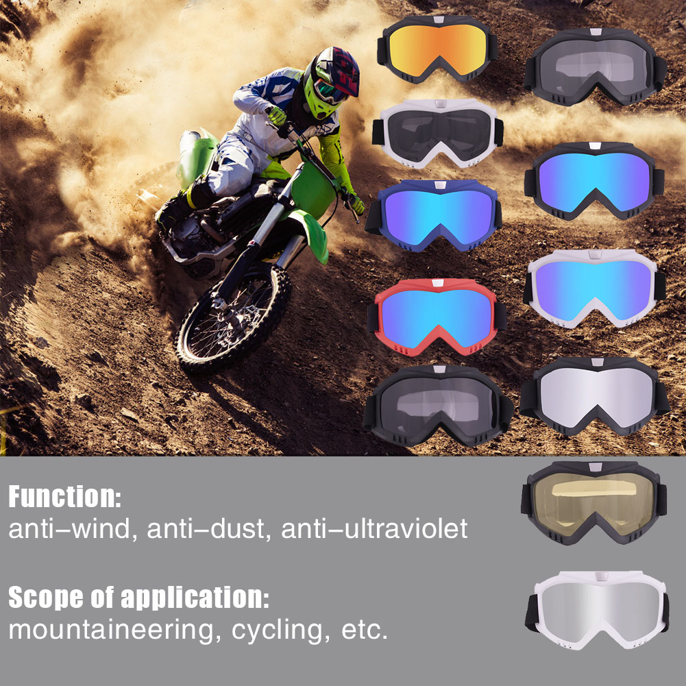 368 Motocross Ski Goggles Motorcycle Skiing Dirt Bike ATV Racing Eyewear, Type7, 501 Original
368 Motocross Ski Goggles Motorcycle Skiing Dirt Bike ATV Racing Eyewear, Type7, 501 Original
