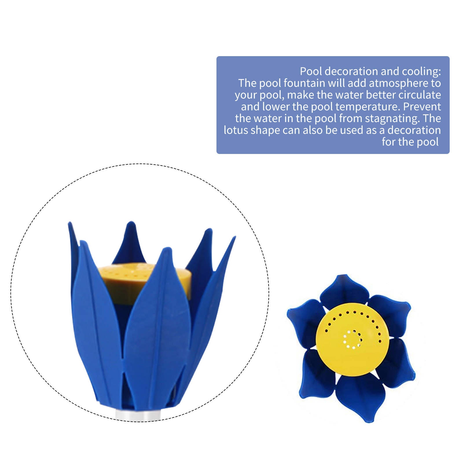 Pool Fountain Spray Lotus Pool SPA Fountain Jet Swimming Pool Accessories, 501 Original
Pool Fountain Spray Lotus Pool SPA Fountain Jet Swimming Pool Accessories, 501 Original