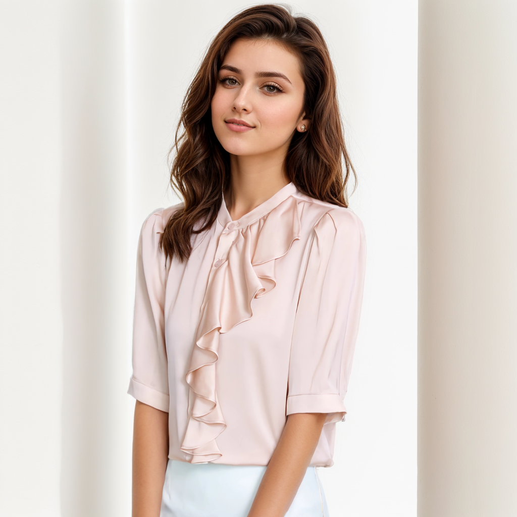 That Girls Silk Shirt