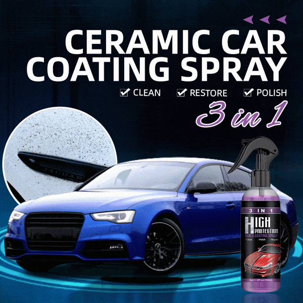 3 In 1 Ceramic Car Coating Spray – VentureVista