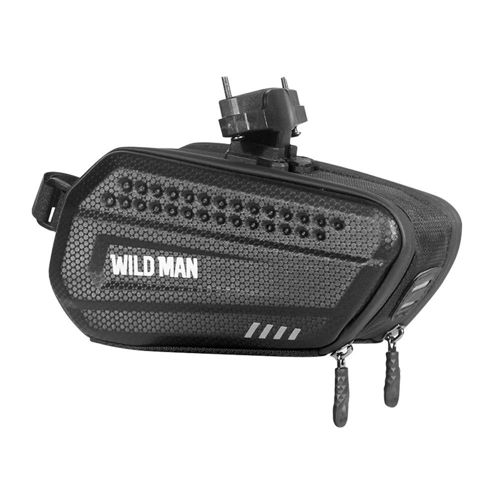 WILD MAN Bicycle Reflective Saddle Rear Tool Bags Bike Seat Tail Hard Bags, 501 Original
WILD MAN Bicycle Reflective Saddle Rear Tool Bags Bike Seat Tail Hard Bags, 501 Original