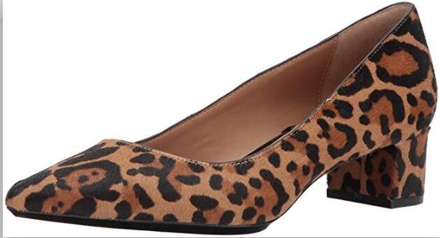 Custom Made Leopard Calf Hair Pumps |FSJ Shoes