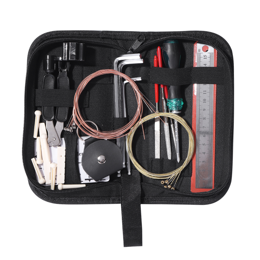 26 in 1 Professional Guitar Repair Tool Kit String Tuning Wrenches Tools, 501 Original
26 in 1 Professional Guitar Repair Tool Kit String Tuning Wrenches Tools, 501 Original