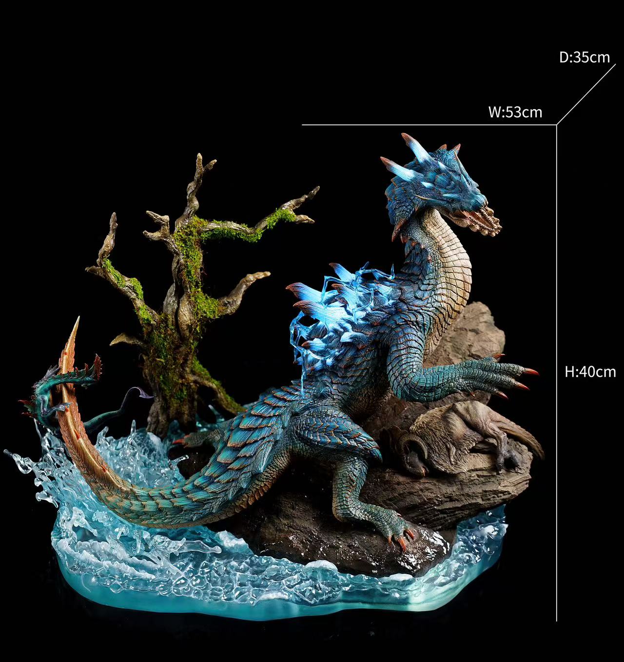 Dragon Frontier Studio - Lagiacrus Monster Hunter 1/4 Statue(GK)-