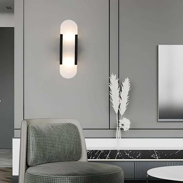 Electroplated Metal G4 LED Up and Down Lights Modern Wall Sconces Lighting - Appledas