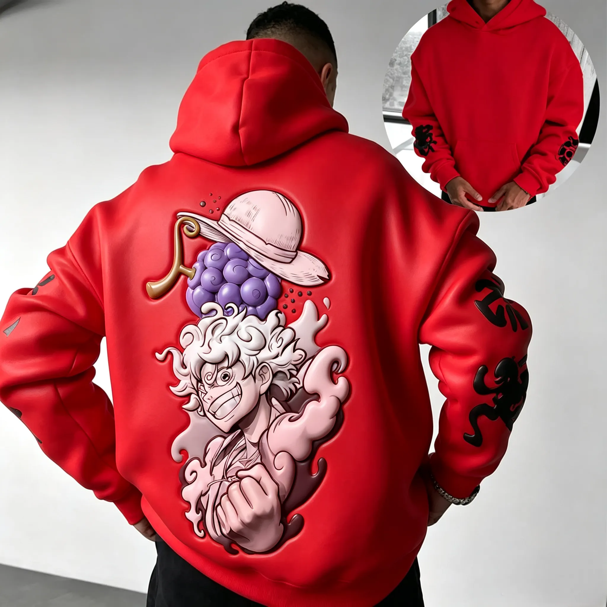 Men's Casual Cartoon Hoodie