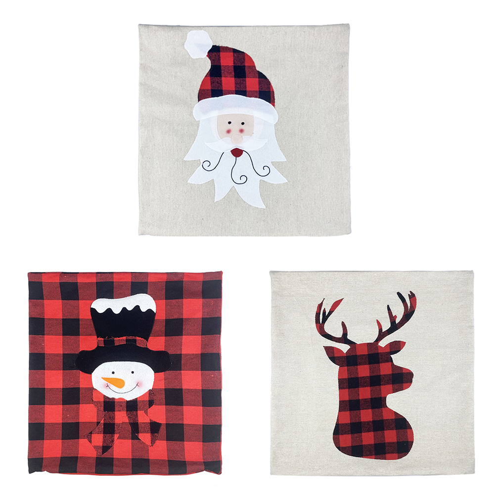 Christmas Decorations Plaid Pillowcase Linen Sofa Cushion Cover Pillowslip, Each, 501 Original
Christmas Decorations Plaid Pillowcase Linen Sofa Cushion Cover Pillowslip, Each, 501 Original
