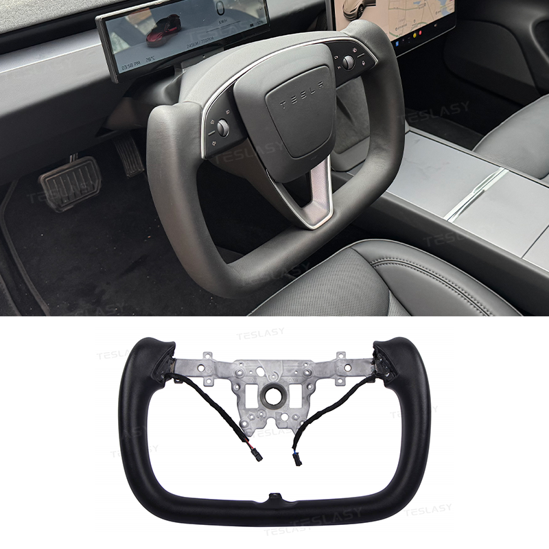 パーツ Tesla Model 3 Highland Yoke Steering Model 3 Highland Premium Yoke Steering Wheel - 350mm Size