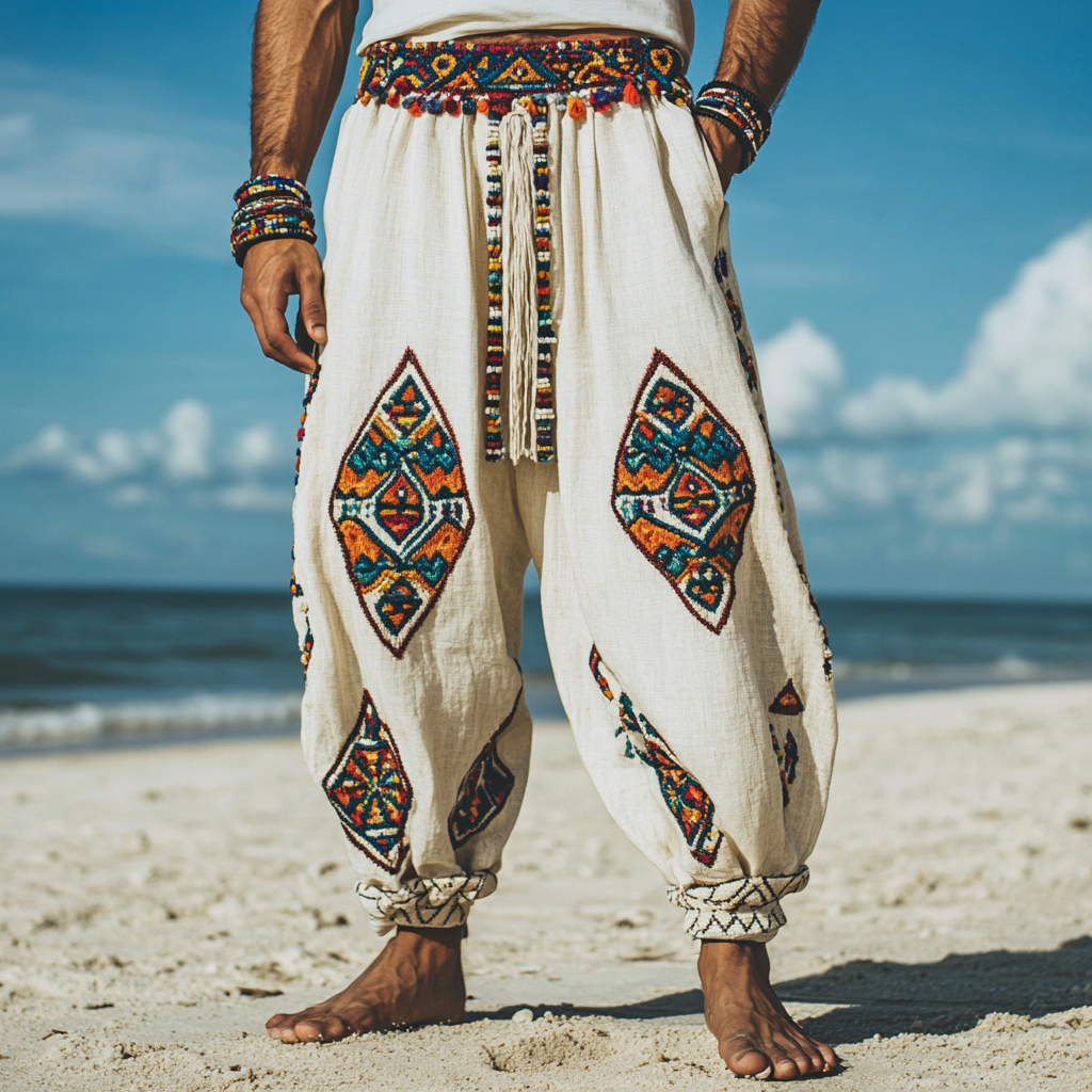 Bohemian Harem Pants-inspireuse
