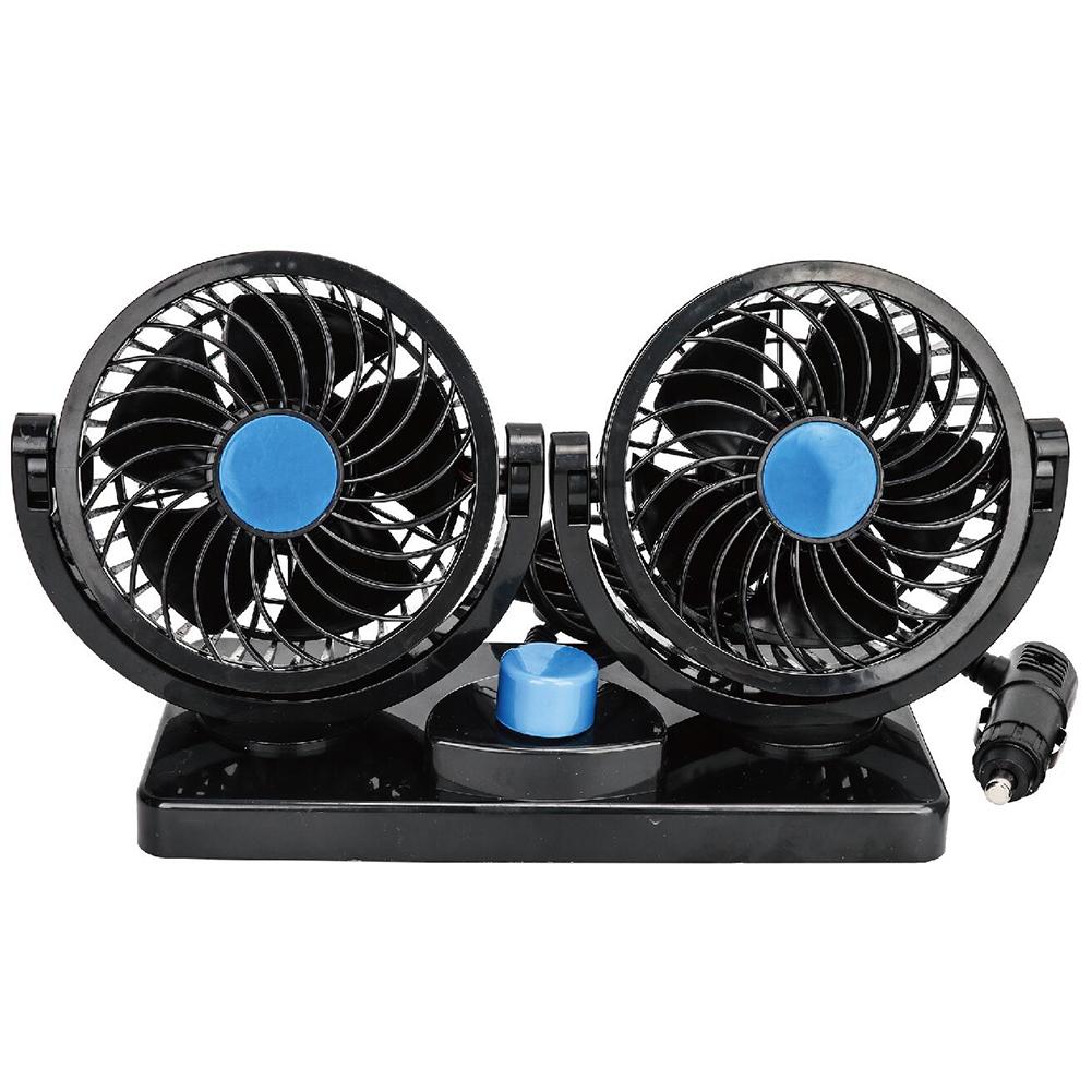 12V Car Air Cooling Fan 360 Adjustable Dual Head Fan Low Noise Cooler Fan, 501 Original
12V Car Air Cooling Fan 360 Adjustable Dual Head Fan Low Noise Cooler Fan, 501 Original