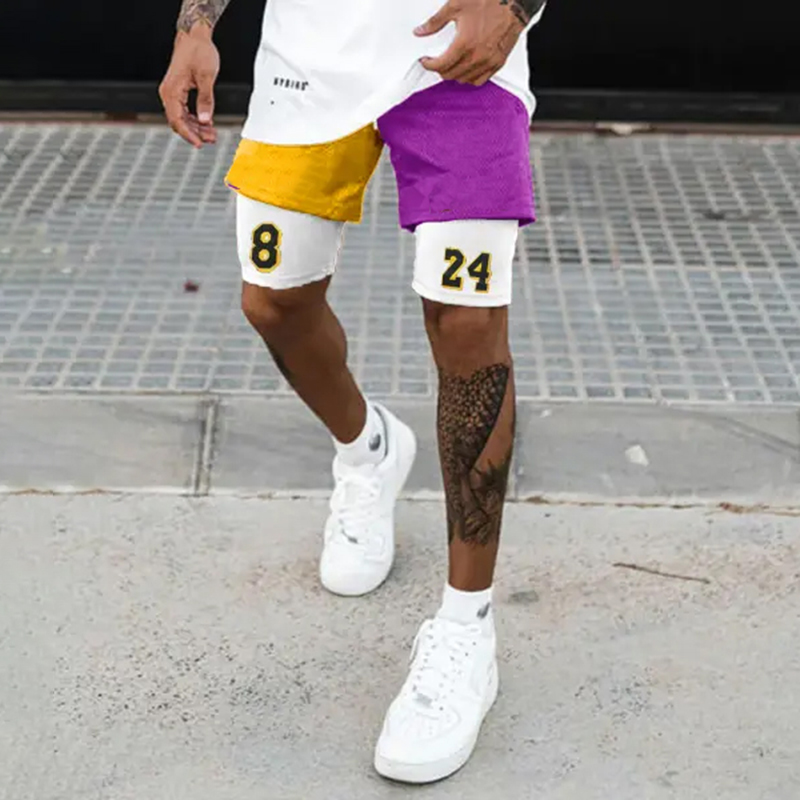 laker shorts outfit