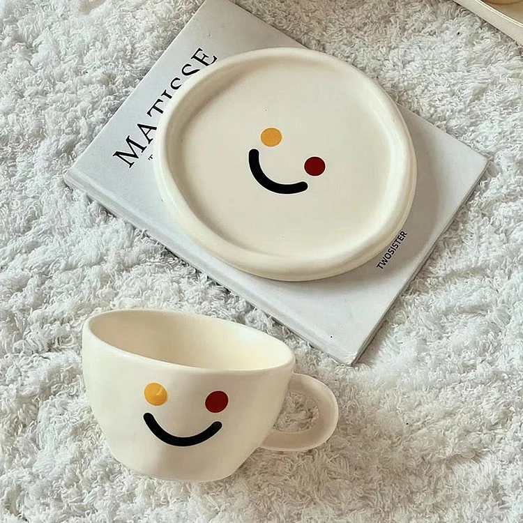 Smiley Face Coffee Cup